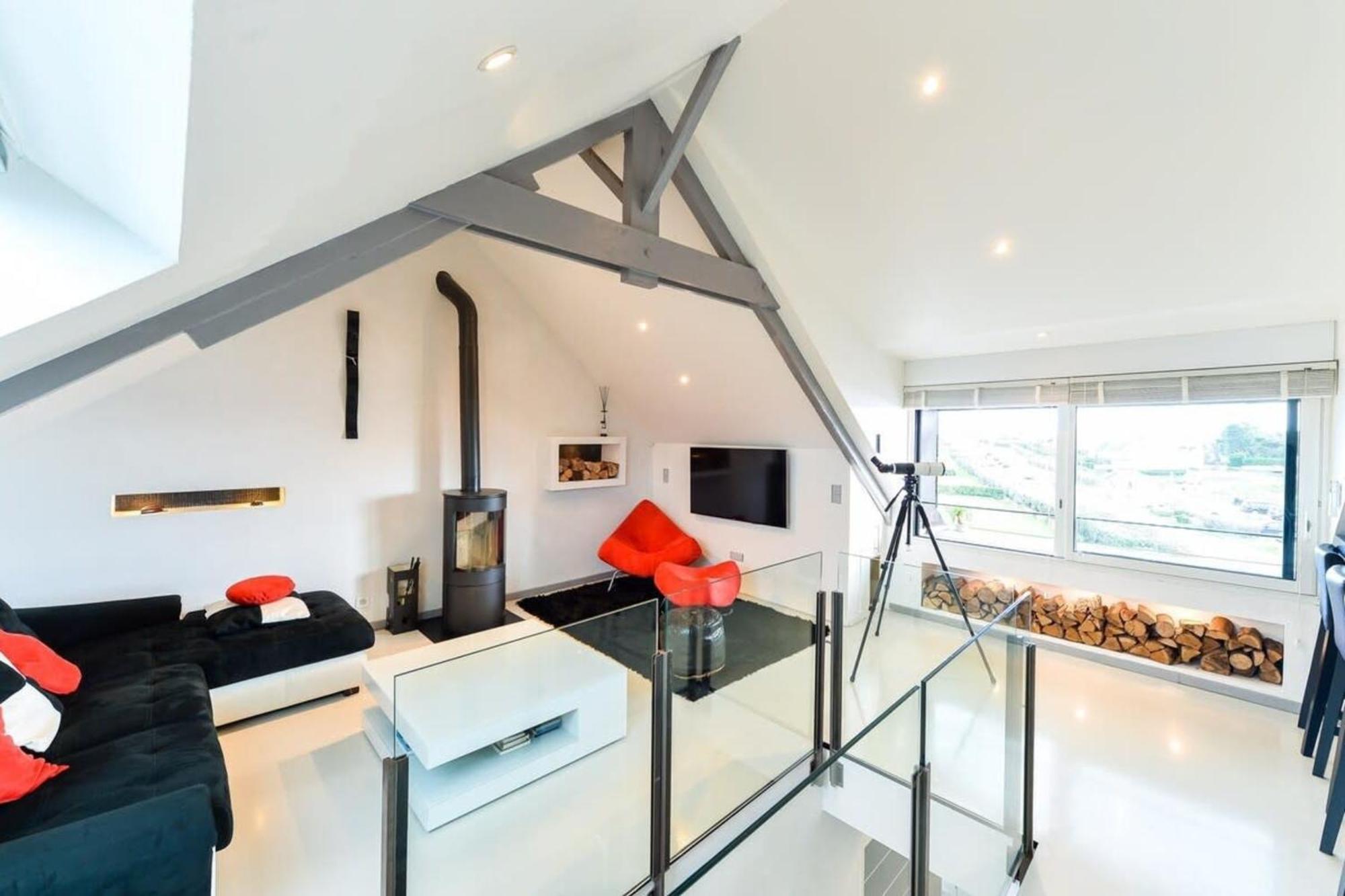 Luxury Loft Vue Mer Exceptionnelle 180 Ploemeur Dış mekan fotoğraf